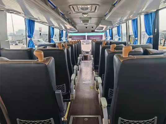 Euro 5 Used Coach Bus 46 Seats Manual Transmission 2nd Hand Coaches with 2 Doors