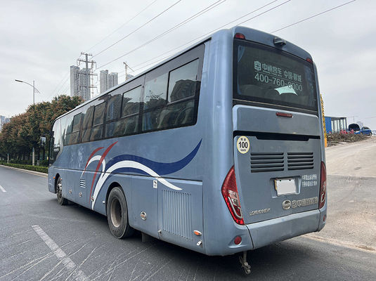 Diesel Manual Used Coaster Bus 47 Seats Euro 4 Emission Standard