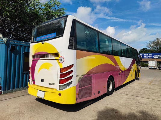 Manual Transmission Used Luxury Bus 100km/H Max Speed Diesel Fuel Servo 49 Seats