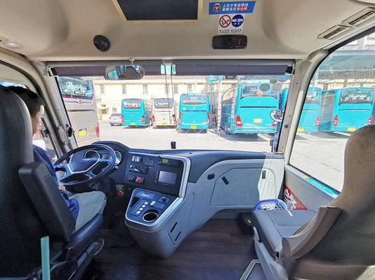 LHD Yutong Second Hand Luxury Bus 31 Seats With Automatic Transmission