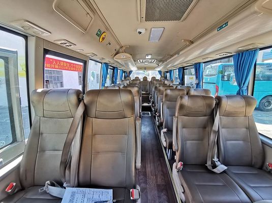 LHD Yutong Second Hand Luxury Bus 31 Seats With Automatic Transmission