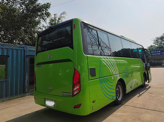 Golden Dragon Used Tour Bus 34 Seats Diesel Fuel Euro 4 Emission Standard