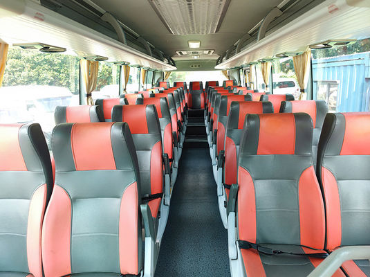 Golden Dragon Used Tour Bus 34 Seats Diesel Fuel Euro 4 Emission Standard