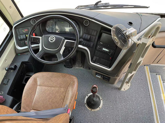 Golden Dragon Used Tour Bus 48 Seats Left Hand Drive Diesel Second Hand Travels Bus