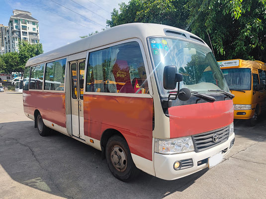 23 Seats  Second Hand Tour Bus with Manual Transmission