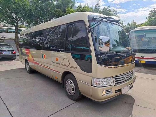 Gasoline Used Toyota Bus 11 Seats Toyota Coaster Used Bus ISO approved