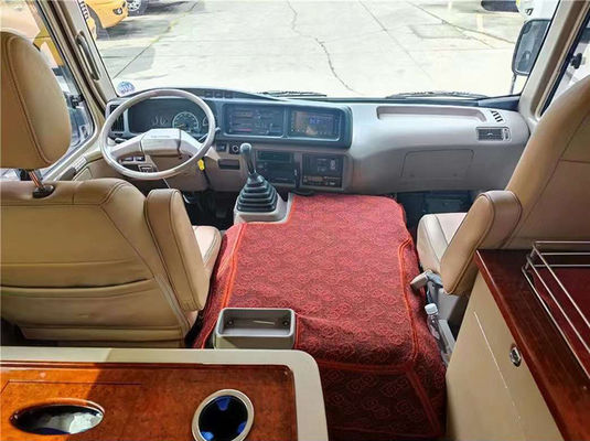 Gasoline Used Toyota Bus 11 Seats Toyota Coaster Used Bus ISO approved