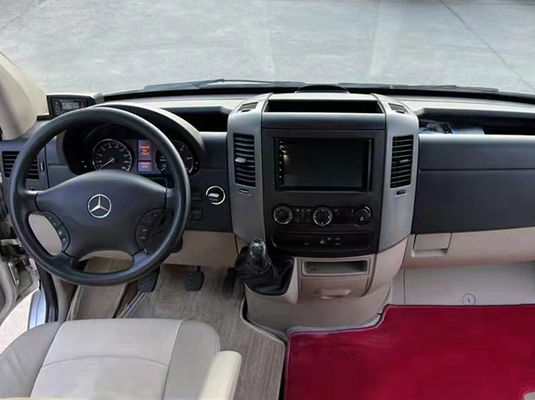 Manual Second Hand Mini Buses , Benz 17 seats Used Passenger Van