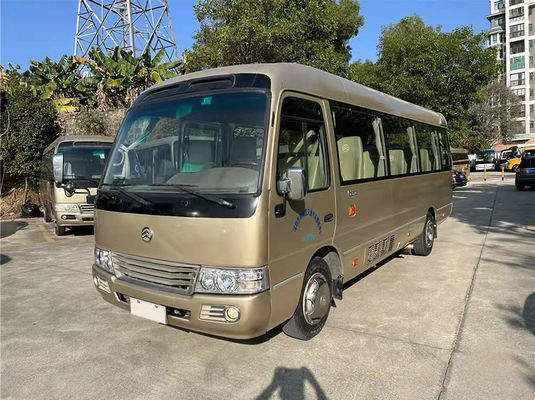 Golden Dragon Diesel 2nd Hand Bus , Used 15 Passenger Vans ISO Standard