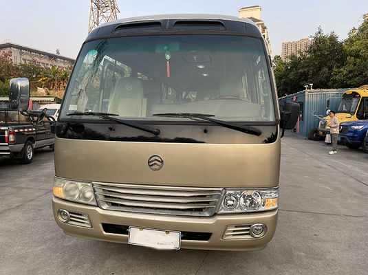 Golden Dragon Diesel 2nd Hand Bus , Used 15 Passenger Vans ISO Standard