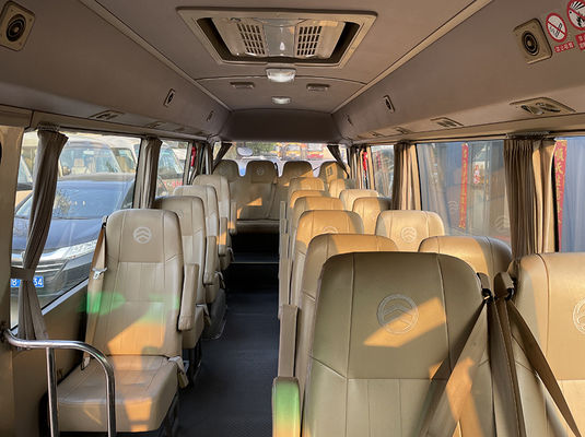 Golden Dragon Diesel 2nd Hand Bus , Used 15 Passenger Vans ISO Standard