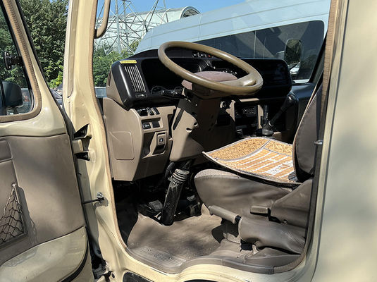 10-23 Seats Used Coster Bus  Manual Transmission With Comfortable Seating