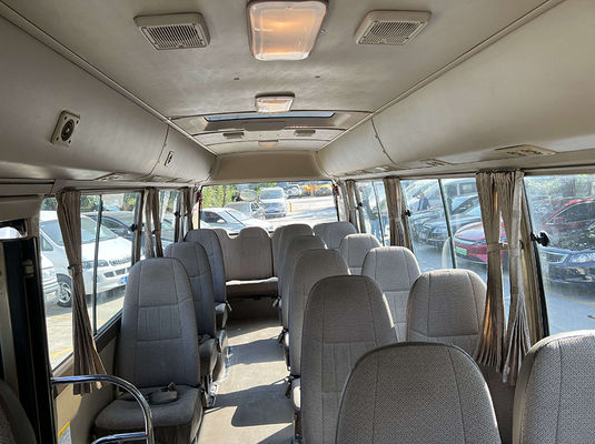 10-23 Seats Used Coster Bus  Manual Transmission With Comfortable Seating