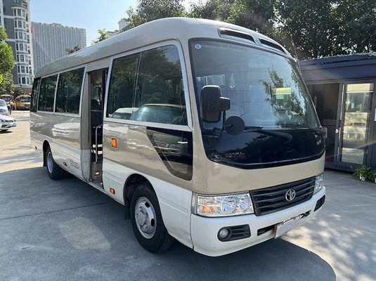 ISO Second Hand Toyota Coaster Bus 20 Seats Used Passenger Buses