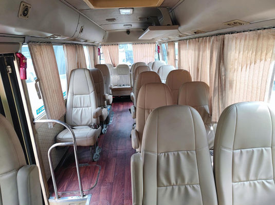 1 Door Used Toyota Bus Manual Transmission 10-23 Seats Coaster Model