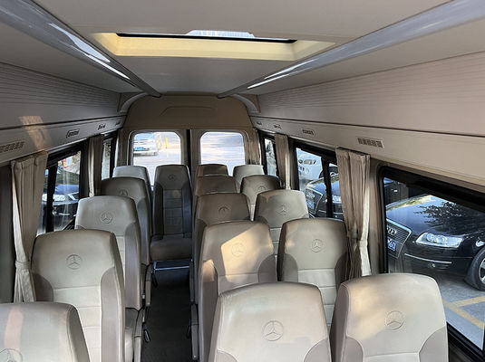 Benz 17 Seater Bus Second Hand Manual Transmission Type Used Passenger Vans