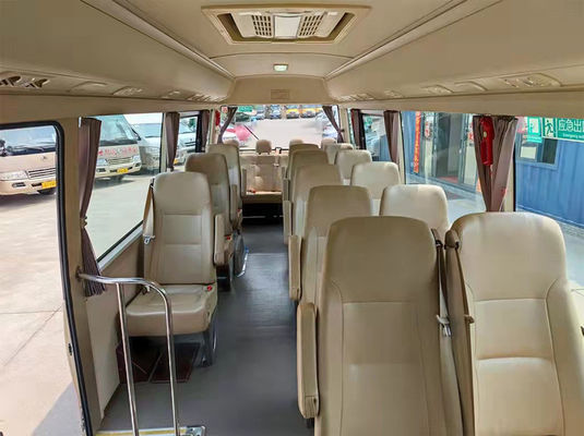Golden Dragon Used LHD Vans Diesel AC Used Small Buses 19 Seats