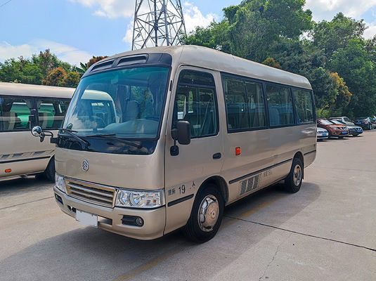 Golden Dragon Used Small Vans 19 Seats Euro 4 LHD AC With Manual Transmission