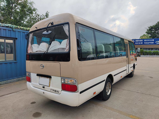 Manual Used Mini Coach / Used 23 Seater Bus Euro 4 Emission Standard