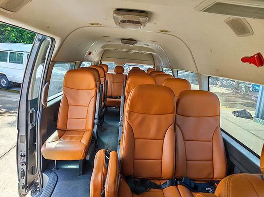 Manual Transmission Second Hand Microbus , Used 18 Passenger Van For Sale