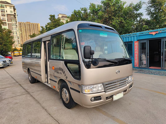 Diesel Used Mini Coach 15-23 Seats Left Hand Drive Mini Bus