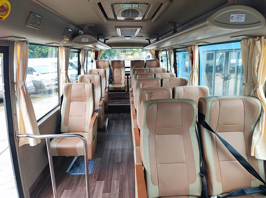 YuTong Used Mini Coach 19 Seater Diesel Fuel With Manual Transmission