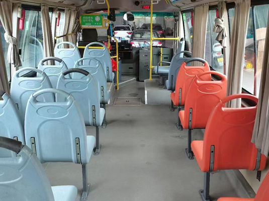 44  Seats 25 Seats Used Coaster Bus 150kw Automatic LHD Electric Bus