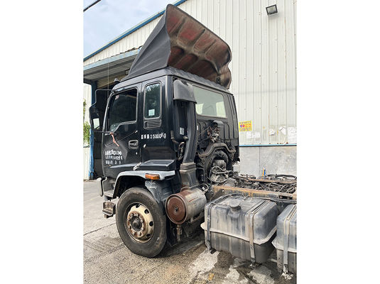Euro 4 Used Medium Duty Trucks 110km/H LHD Isuzu Second Hand Trucks