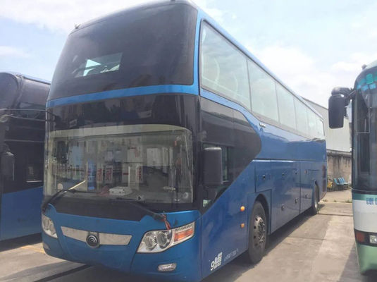 55-60 Seats Left Hand Steering Second Hand Passenger Bus with 9726ml Displacement and 247kw Engine Power