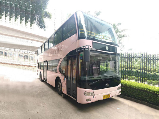 Yucai Diesel Used Passenger Bus 72 Seats Manual Second Hand Double Decker Bus