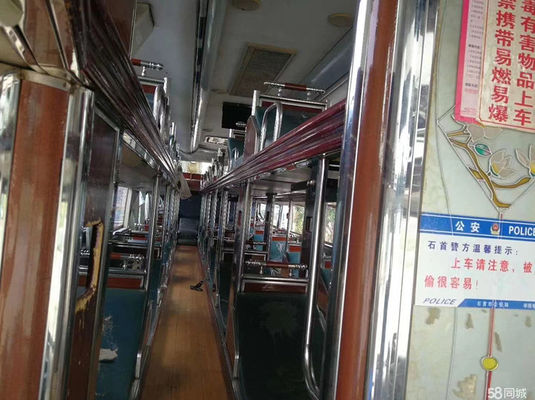 Yucai Engine 33-55 Seats Second Hand Sleeper Coach Bus ZK6127HW
