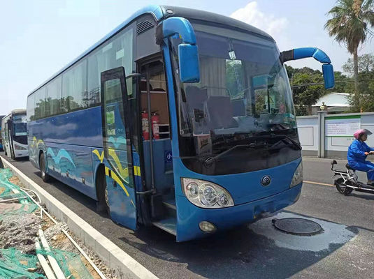 LHD Manual Yucai Used Luxury Bus 55 seat Euro 3 Diesel Used City Bus