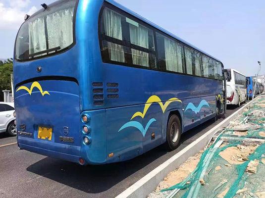 LHD Manual Yucai Used Luxury Bus 55 seat Euro 3 Diesel Used City Bus