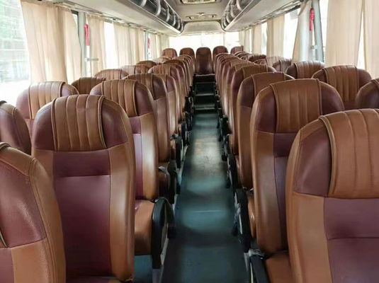 LHD Manual Yucai Used Luxury Bus 55 seat Euro 3 Diesel Used City Bus