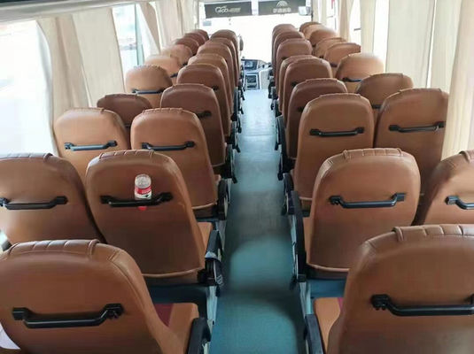 LHD Manual Yucai Used Luxury Bus 55 seat Euro 3 Diesel Used City Bus
