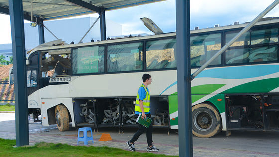 23 Seats Used Coaster Bus with Sealing Window Manual Transmission