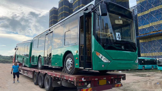 23 Seats Used Coaster Bus with Sealing Window Manual Transmission