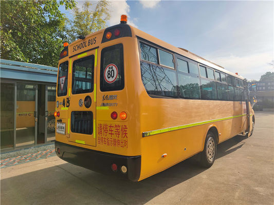 Automatic Yellow Pre Owned School Buses 46 Seats Second Hand School Van