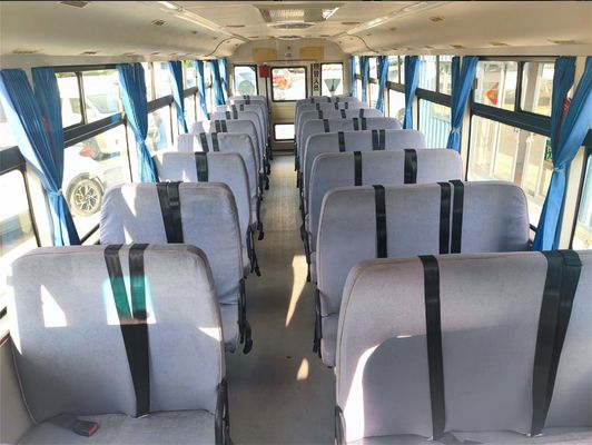 Automatic Yellow Pre Owned School Buses 46 Seats Second Hand School Van