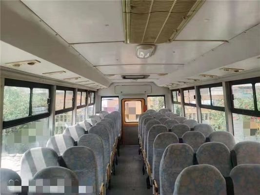 Yellow Dongfeng Pre Owned School Buses With Air Conditioning