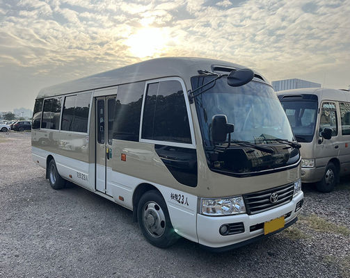 Toyota 23 Seats Used Coaster Bus 7m Gasoline Used Mini Bus