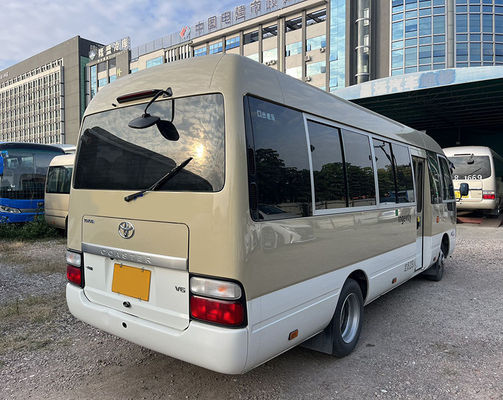 Toyota 23 Seats Used Coaster Bus 7m Gasoline Used Mini Bus