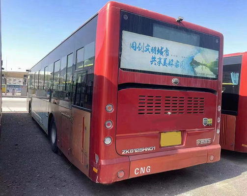 93/37 Seats Used Yutong Buses Pre-Owned Yutong Used City Bus Cng Engine Coach Bus
