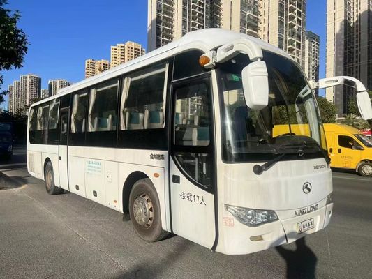 2 Doors Second Hand Buses Diesel Fuel With Air Conditioning