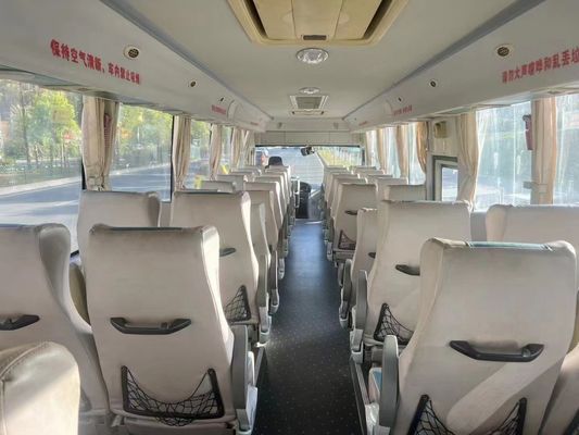 White King Dragon Used Commercial Buses Diesel Fuel with 2 Doors