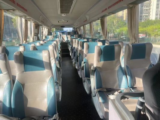 White King Dragon Used Commercial Buses Diesel Fuel with 2 Doors