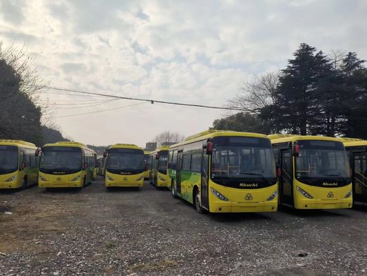 Electric used City Bus new shuchi new energy 62/31seats LHD city bus public transport china bus