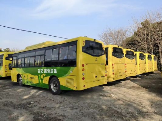 Electric used City Bus new shuchi new energy 62/31seats LHD city bus public transport china bus