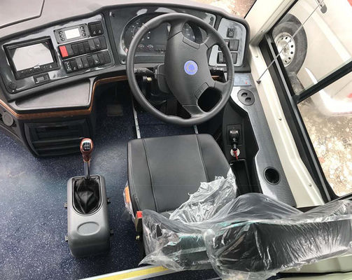Second Hand Coach Bus With 8300ml Displacement ShenLong 10m 36seats SLK6102 RHD CNG Bus