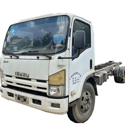 3-Seat White Cargo Truck With 4KH1CN5HS Engine And Manual Transmission
